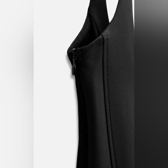 NWT ZARA NEW ZARA 2024โBLACK GATHERED CORSETRY-INSPIRED DRESS 3067/267 800 - Picture 3 of 6